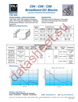 C06BL851X-5UN-X0T datasheet  